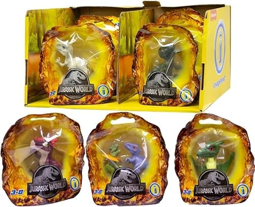 Jurassic World Mattel Imaginext Dinosaurier-Babys, 5 Stück, Dracorex, Pteranodon, Indoraptor, Indominus Rex, Giga und Dilophosaurus
