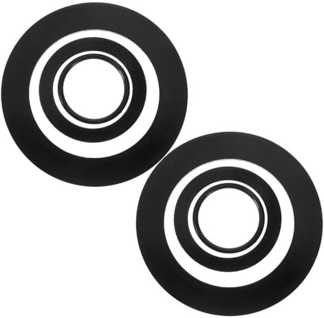 OKUMEYR 6pièces Rondelles Plates Caoutchouc Pour Filtres Et Vannes Compatibles Avec Kit De Joints Étanchéité Pour Plomberie Assorties Moyen