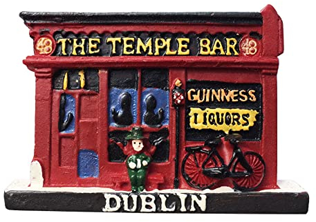 Magnete da frigorifero 3D Dublino Irlanda Irlanda da viaggio Souvenir regalo frigorifero magnetico adesivo resina Craft