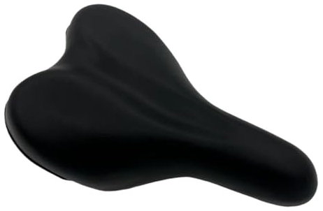 kowaku Kinderfahrradsattel, Kinderfahrradsitz, universeller weicher Kinderfahrradsitz, Fahrradsattel für Fixed Gear, Rennrad, Schwarz