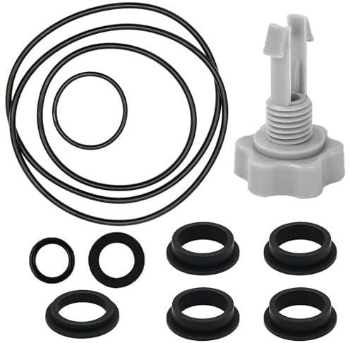 CHIHOLEN Piezas de Repuesto para Bombas de Filtro de Arena Intex, 25013 Juntas Bombas de Filtro de Arena, Piezas de Repuesto, Incluye 1 válvula de Purga de Aire y 11 Juntas tóricas