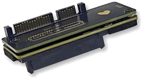 Huudngeje Carte D'Adaptateur à SAS HDD Carte D'Adaptateur de Disque Dur 3.0 22pin à SAS 29pin Extension Carte pour SSD Disque Dur SAS 2,5/3,5 Pouces