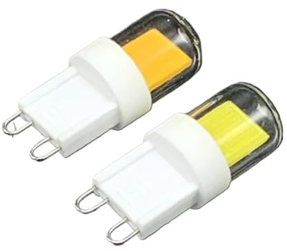5W Mini LED-lampa COB BA15D BA15S E11 E12 E14 G4 G8 G9 Ersätter 45W Halogenlampor Ljuskrona 110/220V(Cold White,G9_220V)