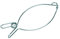 GEFU GE11300 Pinces pour Paupiettes Acier Inoxydable Inox 8,19 x 1,8 x 23,6 cm Set de 6 Pièces