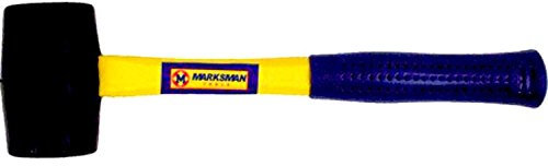 8 OZ FIBRE SHAFT RUBBER HAMMER MALLET TENT PEGS