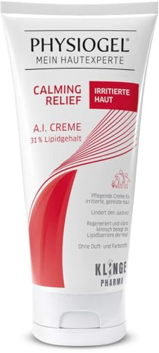 Physiogel, Calming Relief A.I. Creme – Für empfindliche juckende Haut – 50 ml