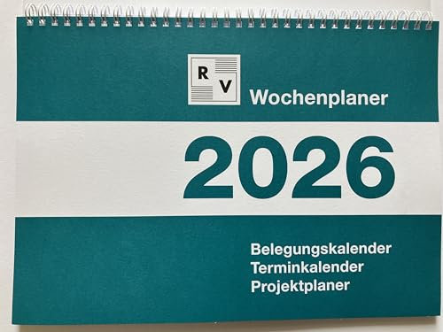 Wochenplaner 2026 DIN A4, Schafberger Verlag, Belegungskalender, Terminkalender, Projektplaner