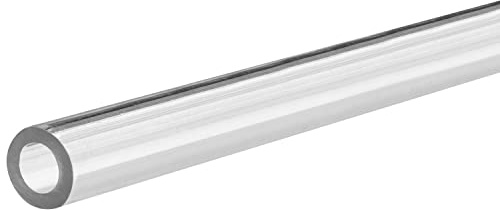 USA SEALING ZUSA-HT-2291 Multipurpose PVC Tubing - 25 psi Operating Pressure, ID: 1/2, OD: 3/4, Length: 2 ft.