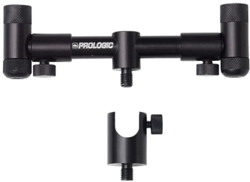 Prologic Rutenauflage für Banksticks zum Karpfenangeln 15-25cm Element Quick Release 2 Rod Buzz Bar