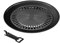 Homelux Grillplatte für Gaskocher Ø31.5 cm BBQ Grillplatte Antihaftbeschichtete-Grillfläche - Grillaufsatz