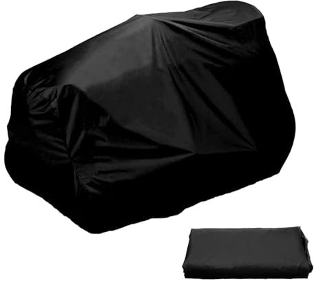 Coperchio di falciatrice da equitazione - Coperture per trattori pesanti impermeabili - protettivi resistenti ai raggi UV Proteggi il tuo to con sacchetto di stoccaggio per esterno, giardino