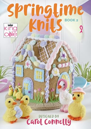 King Cole Springtime Knits – bok 2: stickad leksak mönster bok