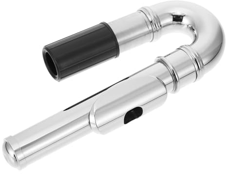 Abaodam Flute Mouthpiece Curved Headjoint Replaceable Flute Head for Wind Instrument Accessories for Musicians