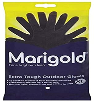 Marigold FH851043 Extra Tough Outdoor Gloves - Single Pair (Extra Large), Black