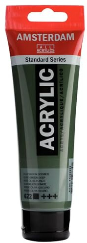 Amsterdam Acrylfarbe 120ml, Olivgrün dunkel