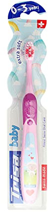 TRISA Baby Toothbrush ,Pink