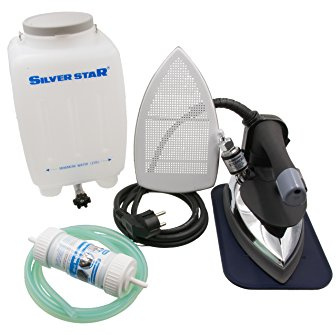 Gravity- Feed Steam Iron ~ Silver star ES-300