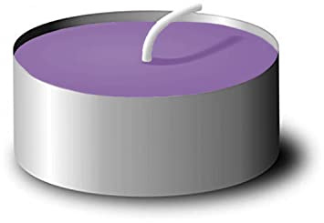 GREATOYAR Velas de Té, Candelitas, Velas Pequeñas, Velas de Té Aromáticas, Velas con Aroma, Velas Romanticas, Candle de Pasión, Larga Duración, 8 Horas, Lavanda, 12 Unidades