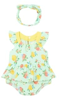 Mayoral Strampler mit Haarreif für Baby - Mädchen Birne 4-6 Monate (70cm)