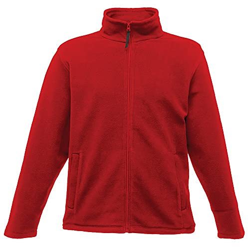 Regatta Vollreißverschluss-Microfleece-Jacke für Herren Größe L Classic Red