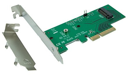 LyCOM DT-120 M.2 gränssnittskort och adapter – tillbehör (PCIe, M.2, låg profil, -40 – 80 °C)