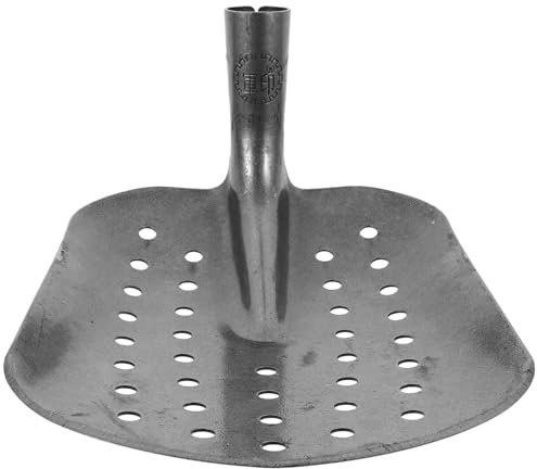 Homoyoyo Sewer Drainage Leakage Spade Tools Metal Sifting Shovel Tool Shovel Drain Mud Metal Sifting Mud Scoop Iron Portable Manure Spoon Sewer Line Cleaner