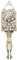 Absinthe Spoon, 2Pcs Stainless Steel Wormwood Spoon Hollowed Out Absinthe Fountain Spoon Vintage Wormwood Cocktail Dripper for Cocktail, Absinthe Glass Cup (Golden)