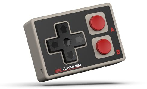 IINE Mini Controller for iPhone/iPad/Android, Portable Wireless Controller for TikTok Scrolling, E-book Page Turning, Music Control, PPT Clicker, Selfie Shutter, with Wrist Strap (Grey)