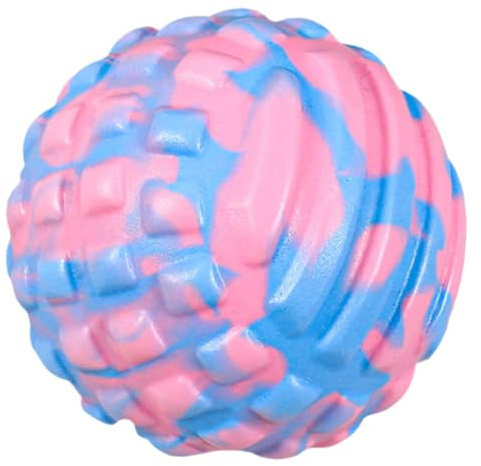 GOOHOCHY Bola de Masaje Muscular Multiusos 1 Unidad Eva Flexible Camuflaje para Pies, Cuello y Espalda Relajación y Alivio Corporal Bienestar Terapéutico