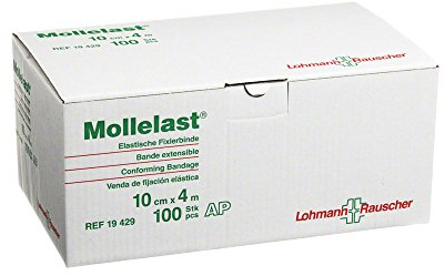 Mollelast Binden 10 Cmx4 m Weiß Lose