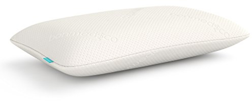 bonmedico Comfort Pillow, Orthopaedic Head and Neck Support Made of Visco Gel Foam, Memory Foam Cushion with Antibacterial Cover, Ideal for Allergy Sufferers