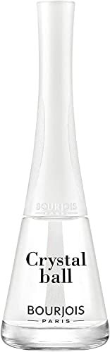 BOURJOIS - Vernis À Ongles 1 Seconde 22 Crystal Ball - Séchage Rapide En 50 Secondes - Pinceau Panoramique Anti Débordement - Application Facile - Couleur Intense - 9 ml