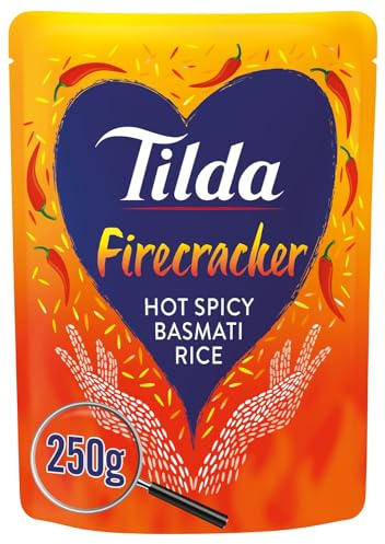 Tilda Microwave Hot Firecracker Basmati Rice 250g