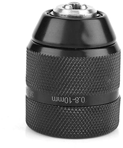FTVOGUE 3/8 Filetto 0.8mm-10mm Mandrino autoserrante in metallo senza chiave per trapano elettrico a mano
