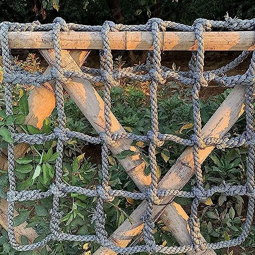 KjoiDWz Playground Rope Net Climbing Net For Kids Indoor And Outdoor Climbing Frame Net Rope Net For Playground Treehouse Net Yard Frame Climbing Net, Treehouse Rope Ladder