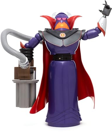 Disney Store Official Emperor Zurg Interactive Talking Action Figure, Pixar's Toy Story, 38cm/15”, Villain Toy Featuring 9 English Phrases, Interacts with Other Characters, Ages 3+