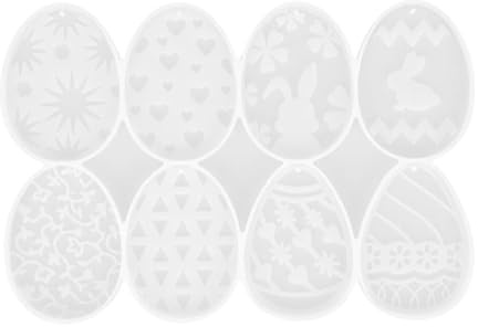 Moules en Silicone pour Pâques,Moule Résine Époxy Moules de Coulée en Silicone 3D Pâques Bougies Moules pour DIY Décorations de Pâques Idéal pour Résine Plâtre et Artisanat