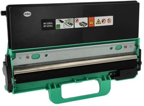 vhbw Resttonerbehälter kompatibel mit Brother MFC L 3730 CDN, L 3750 CDW, L 3710 CW, L 3770 CDW Laser-Drucker