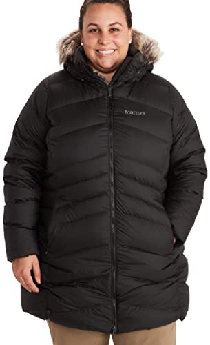 Marmot Wm's Montreal Coat Insulated Hooded Winter Coat Mujer, Black, S
