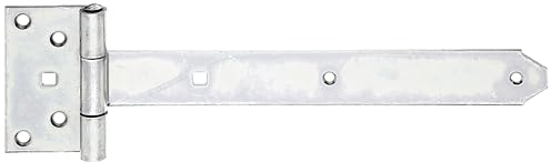 Alberts 310912 Kreuzgehänge | mit verpresstem Stift | galvanisch verzinkt, dickschichtpassiviert | Band 291 x 40 mm | Scharnier 103 x 59 mm