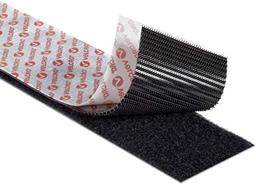 VELCRO® Brand Black PS51/PS52 ULTRAMATE® Industrial Strength Stick On Self Adhesive Tape 50mm(W) (20CM)