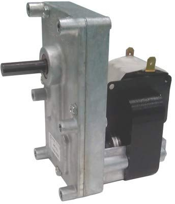 Motoriduttore velocità: 2 rpm, diametro albero: 9,5 mm. per stufe e caminetti a pellet: - ITALIANA CAMINI, EDILKAMIN, ECOFOREST,CAMINETTI MONTEGRAPPA, ADLER, ANSELMO COLA, ARCE