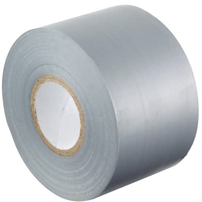 GOCABLETIES - Isolierband Grau - 50 mm x 33 m - strapazierfähiges, selbstklebendes Isolierband - zum Schutz, Bündeln und Reparieren von Kabeln - 1 Rolle