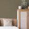 K&L Wall Art Seidenmatt Wandfarbe Olivgrüne Innenwandfarbe modern Wandschutz Anstrich 2,5Liter Farbe Dunkelgrün