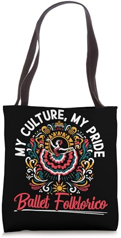 Ballet Folklorico Dancer Mexico Traditional Mexican Dance Tote Bag