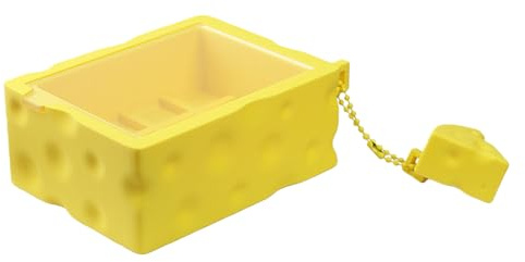 Nucelit Keycap Organizer med ostformad vänlig nyckelhållare fodral för spelare och professionell förvaringslåda för tangentlock