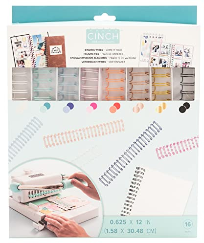 We R Memory Keepers Value Pack Cinch Wires 5/8 16P, 60000043