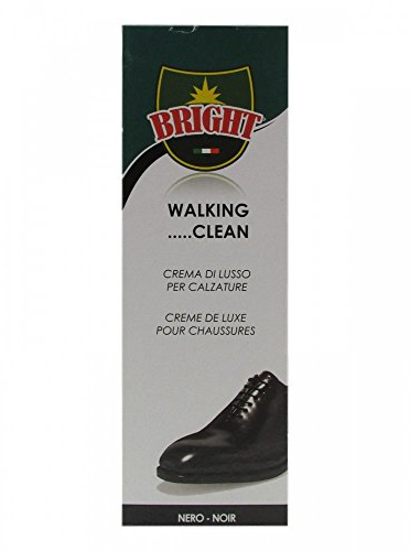 Bright Crema per Scarpe in Tubetto, Nero, 50ml