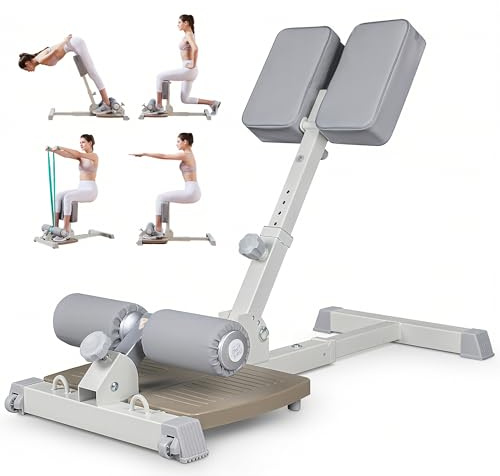leikefitness Banc de musculation multifonction de luxe pour les jambes (beige)