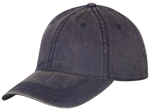 Helikon-Tex Plain Snapback-Kappe Baumwolle Dirty Washed Navy